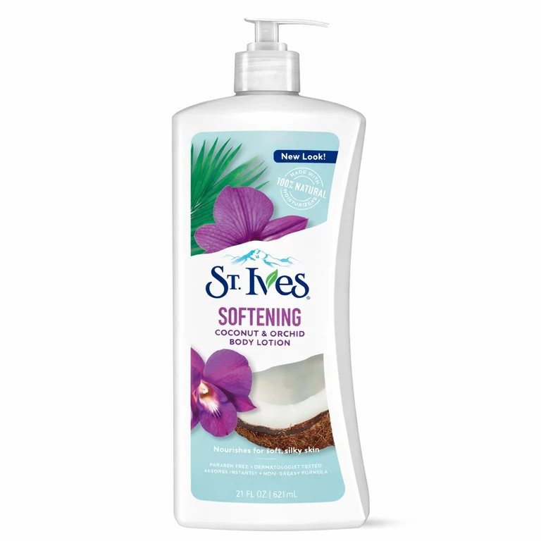 St. Ives Body Lotion 621 ml (21 fl oz) - Coconut & Orchid